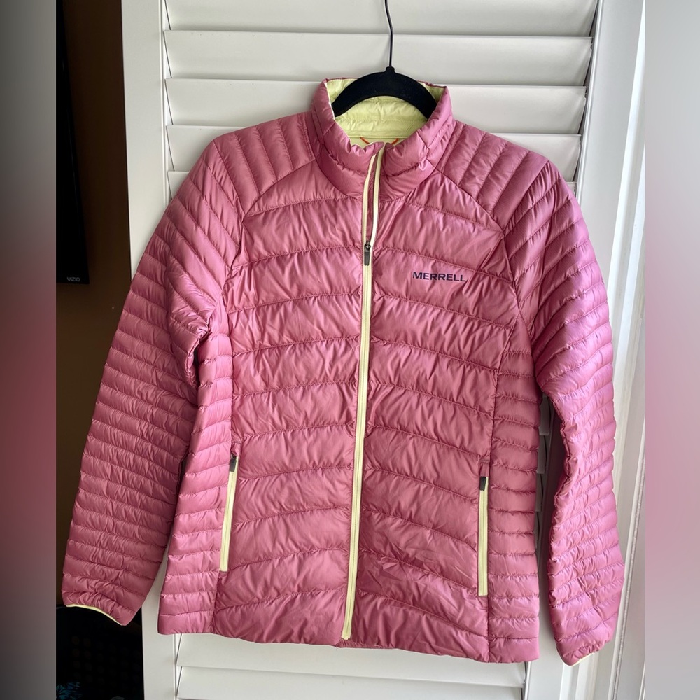 Merrell, Lightweight Puffer Jacket, Size Small, P… - image 1